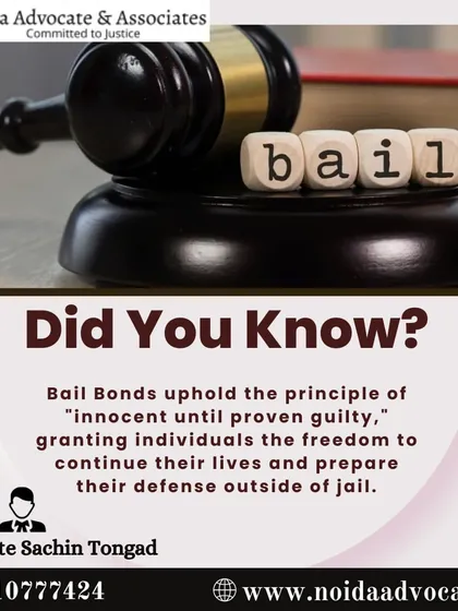 Did you know? Bail bonds uphold the legal principle of "innocent until proven guilty," allowing individuals to prepare their defense outside of jail.