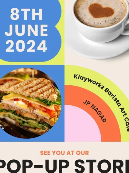 See you at our pop-up store. Enjoy a delicious sandwich or a cup of coffee while you browse through the unique products offered by our participating local brands.