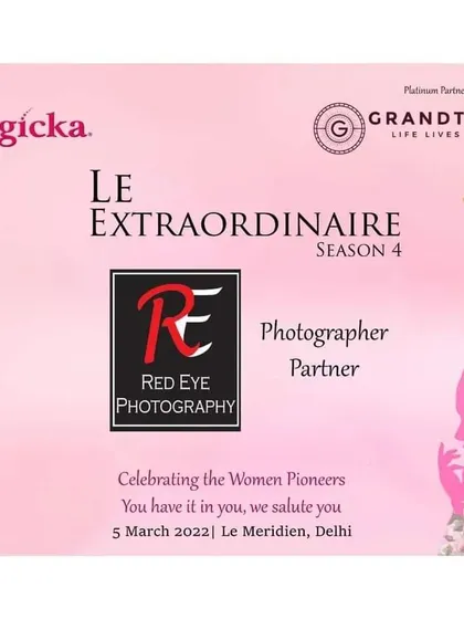I was proud to be the official photography partner for the 'Le Extraordinaire' women's awards in Delhi. This shows my experience covering prestigious corporate and networking events.