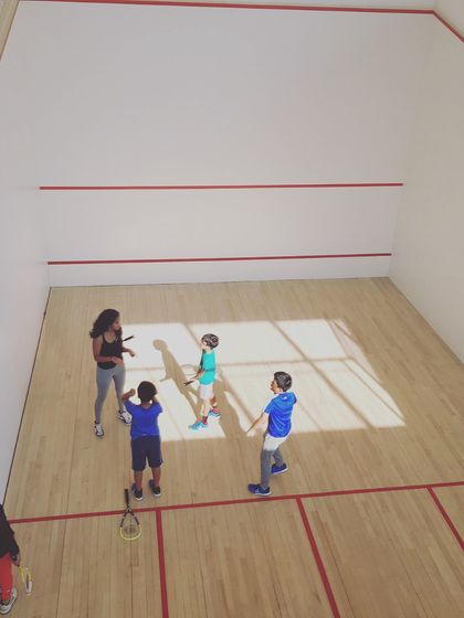 Ray Malik School of Squash - Squash Summer Camp On-Court Skills & Drills photo 3