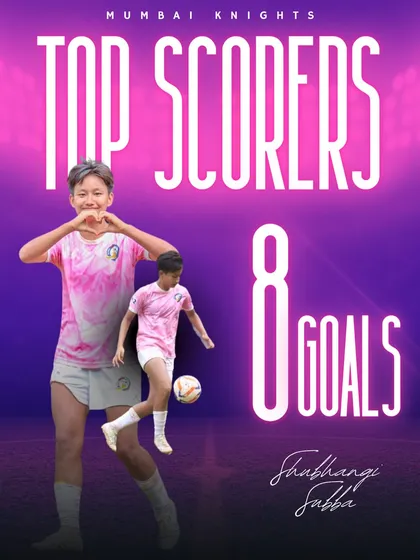 Celebrating our top scorer, Shubhangi Subba, who scored 8 goals during our championship run in the WIFA State League.