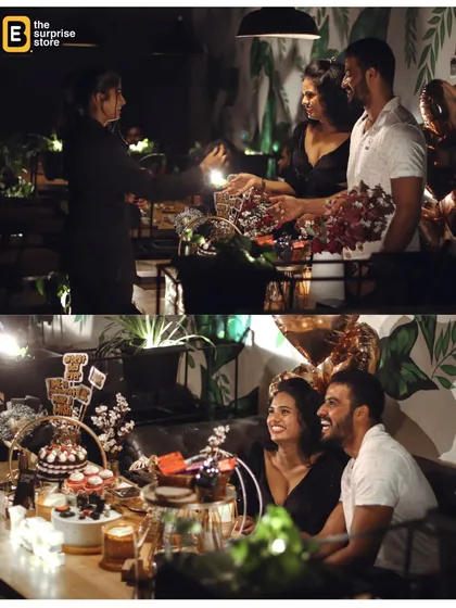 A collage of a beautiful 'Time Travel' surprise. From the moment my specialist greets them to the happy smiles at the end, every part of the experience is designed for connection.