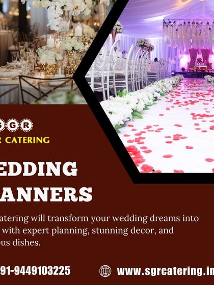 A stunning wedding aisle lined with white flowers and rose petals, leading to an elegant stage. We create dramatic and romantic entrances that make your walk down the aisle truly unforgettable.