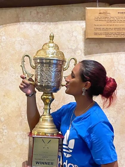 Trisha Vinod - Tennis Coaching Tournament Champion photo 4