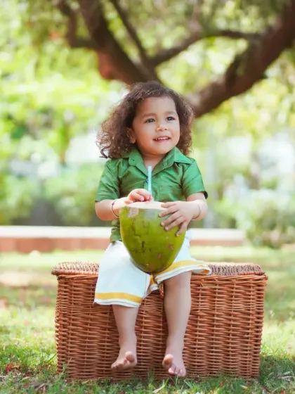 A sweet portrait of a toddler enjoying the outdoors. We use natural light to create soft and beautiful images.
