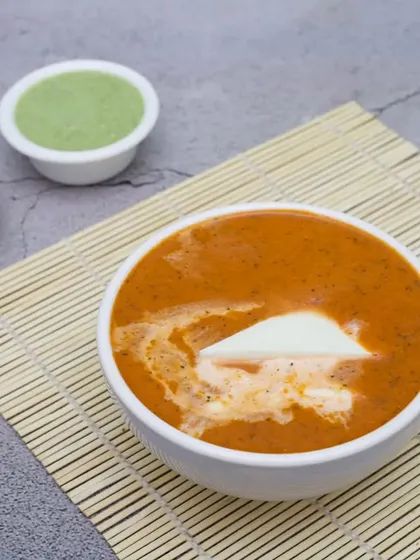 My Shahi Paneer is a rich and creamy curry made with soft paneer cubes in a tomato and cashew gravy. It's a royal treat that pairs perfectly with any of my Indian breads.