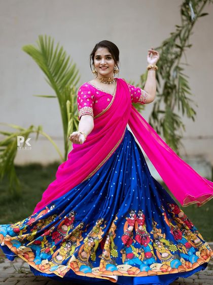 Maya Designer Studio - Custom Bridal & Occasion Wear Modern Half Sarees (Langa Voni) photo 41