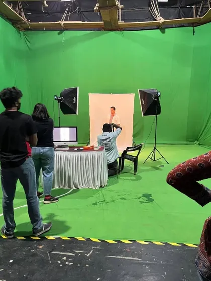 A behind the scenes look at a character look test for the Netflix series 'Kaala Paani'. This shows my professional green screen studio setup and tethered shooting process, allowing the director and team to see results live.