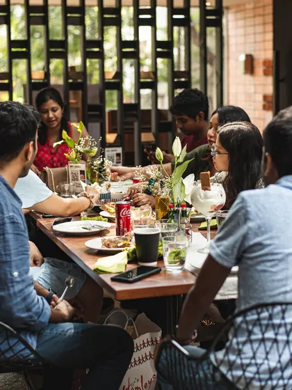 It's all about the community. A table full of friends sharing food, drinks, and good times is the reason we started Brik Oven in the first place.