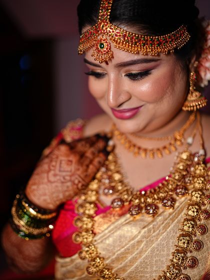 Himabindu - Bridal Makeup Classic South Indian Muhurtham Looks photo 48