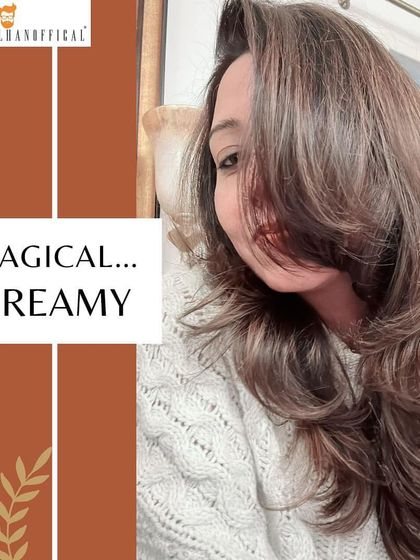 This dark ash blend of chocolate and blonde tones creates a dreamy, magical effect. It's a sophisticated way to add dimension and play with cooler shades.