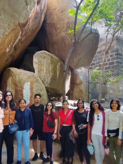 Exploring the ancient ruins of Hampi. I organize trips that take you back in time, with visits to the iconic stone chariot and temples.