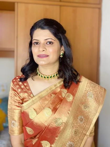 The final look is polished and refined, perfect for a client who doesn't wear a lot of makeup but wants to feel special for an event.