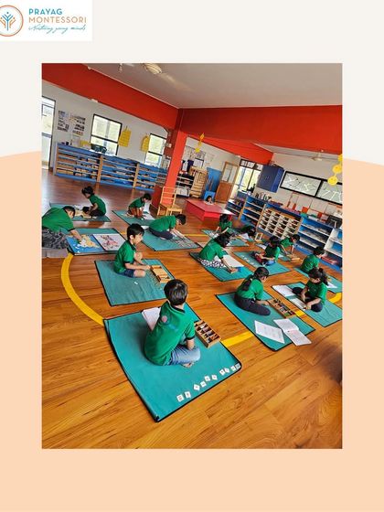 Prayag Montessori - Montessori Preschool & Kindergarten Program Learning in Action: The Prepared Environment photo 3