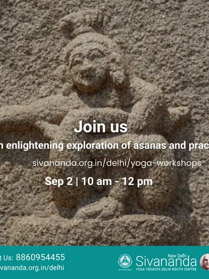Join us for an enlightening exploration of asanas and practice. Our workshops delve into yogic concepts that help you understand when to push further and when to surrender, fostering a more intuitive and sustainable practice.