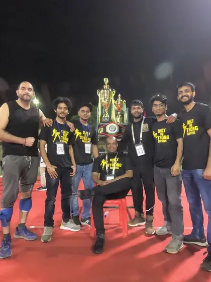 Team Dynamic celebrating our victories at the national championship. We came, we fought, we conquered.
