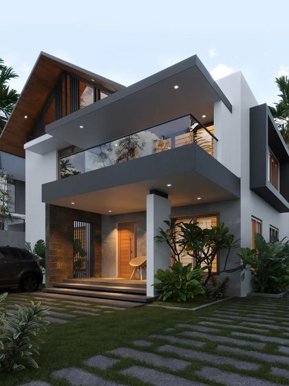 Akashraj V R - Residential Architectural Design Modern & Contemporary Designs photo 26