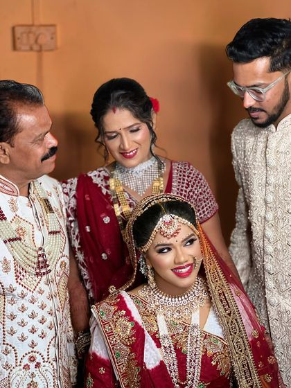 The Quintessential Bride: Reds, Pinks & Maroons photo 52