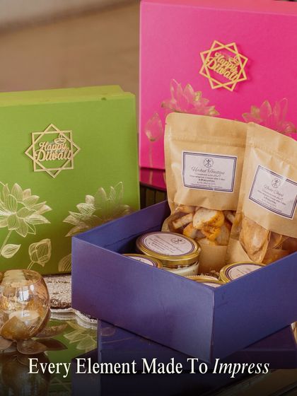 Every element of our hampers is made to impress. From the vibrant, premium boxes to the delicious contents inside, we ensure a delightful experience from start to finish.