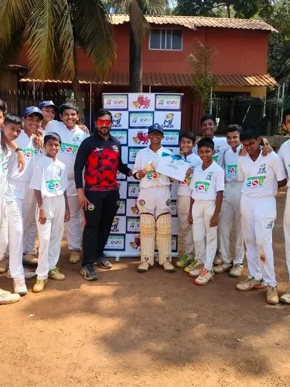 A group photo with Parth on his birthday. We are a close-knit group at the academy.