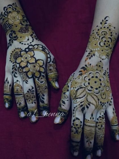 The same floral design from a slightly different angle.