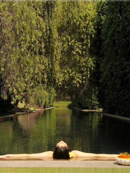 Finding a moment of solitude in our expansive lake is easy. The surrounding greenery and quiet atmosphere make it a perfect spot for reflection and relaxation.