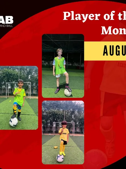 Our Players of the Month for August from all our centers. We are so proud of their hard work and positive attitudes.