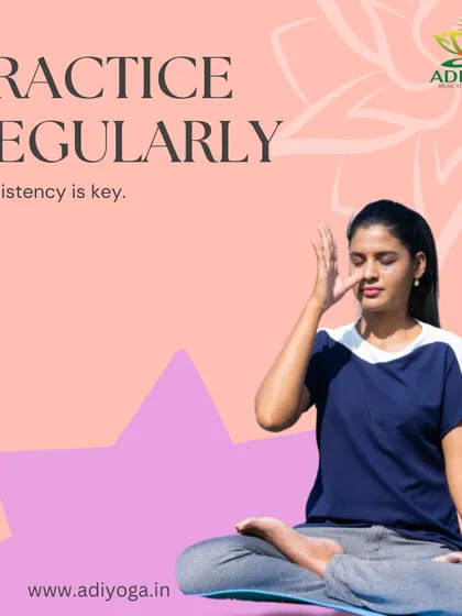 To truly experience the benefits of Pranayama, you must practice regularly. Consistency is the key to transforming your breath and, with it, your state of mind.