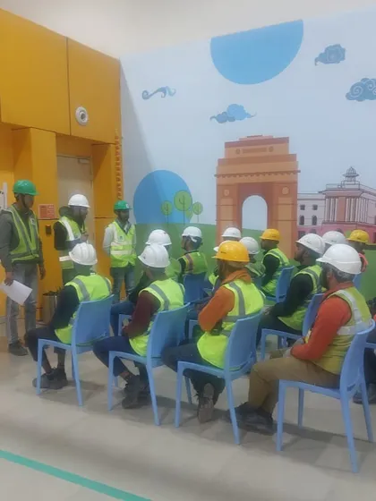 Our Health, Safety, and Environment (HSE) team conducts Defensive Driving Training (DDT) for our project staff. This training equips our teams with practical skills to ensure safer journeys on and off-site.