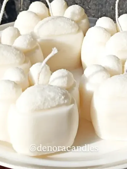 For all the pet lovers out there, I've created these cute paw-shaped candles. They are a fun and charming way to celebrate your furry friends and make a great gift for any dog or cat enthusiast.