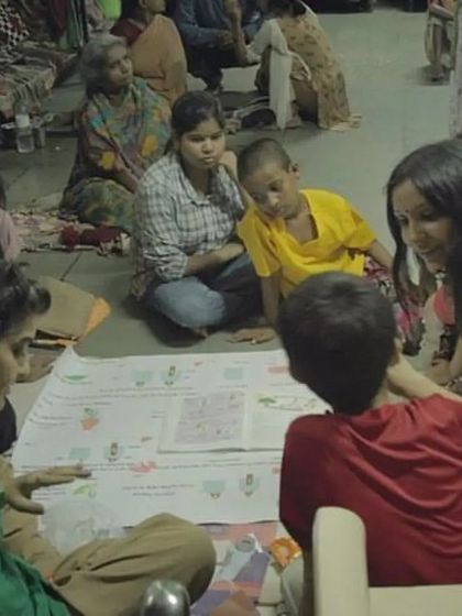 A throwback to a visit to a night shelter with my daughter, Ana. It's important for her to see the world with empathy. Here, we are interacting with children, a reminder that social work and legal advocacy are two sides of the same coin of justice.