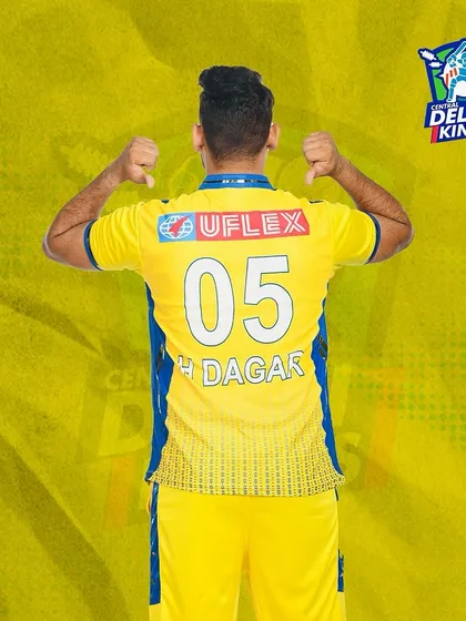 My jersey for the Central Delhi Kings. Proud to wear the number 05.