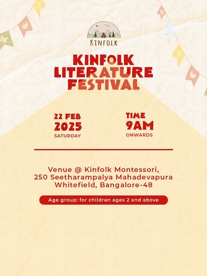 Kinfolk Montessori - Cultural, Sports & Community Events Kinfolk Literature Festival: A World of Stories photo 9