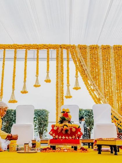 Vibrant Haldi & Mehendi Ceremonies photo 61