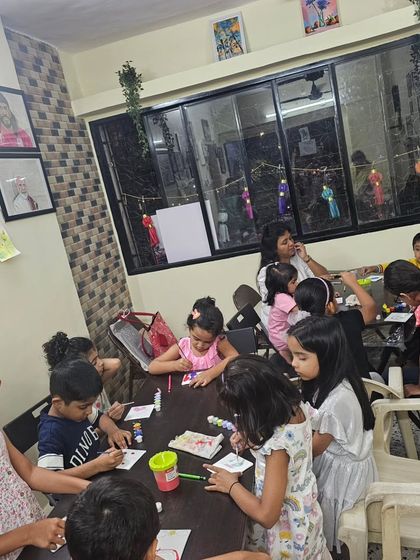 We had a fantastic Children's Day celebration at our Prabhadevi center. The room was filled with smiles, giggles, and lots of creative energy.
