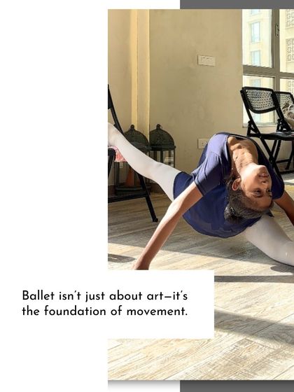 Ballet isn't just about art, it's the foundation of all movement. The principles of balance, posture, and control are universal.