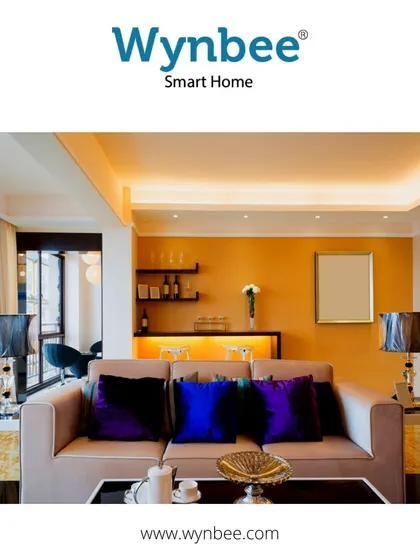 My smart LED lights can create beautiful, warm lighting for any room. You can easily control the brightness and color temperature from your phone, eliminating the need to change bulbs for special occasions.