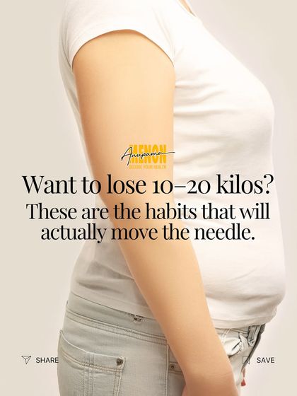 If you want to lose 10-20 kilos, it's not about extreme diets. It's about building consistent, healthy habits that actually move the needle.