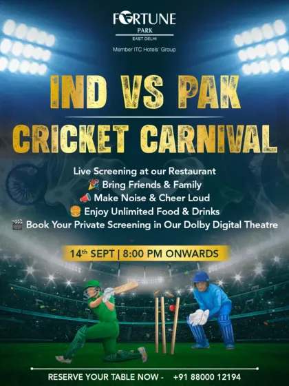 We believe in celebrating with passion. We host live screenings for major sporting events like the India vs Pakistan cricket carnival, complete with unlimited food and drinks to fuel the excitement.