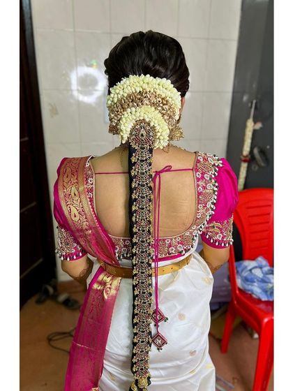 Ramya Gowda - Bridal & Occasion Hairstyling Traditional Muhurtham Braids photo 8