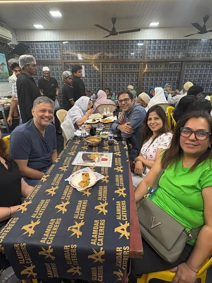 All smiles from this table of guests enjoying their time at our food festival. Seeing you happy is our biggest reward.