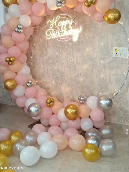 Raghav Events - Birthday, Anniversary & Proposal Decoration Elegant Backdrops & Setups photo 16