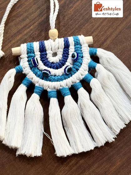 Eshtyles - Custom Macrame Home Decor The Evil Eye Collection photo 11