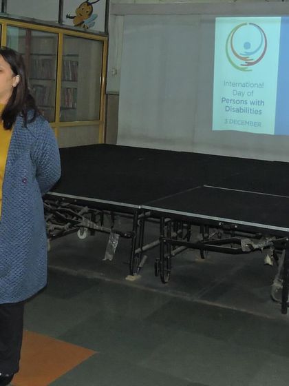 Our Headmistress speaks to the students about empathy and acceptance, reinforcing the core values we celebrated on International Disability Day.