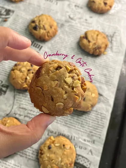 My Oats & Cranberry cookies are an all-time favorite. I bake at least 100 of these daily, and at just 85 calories each, they are the perfect guilt-free snack.