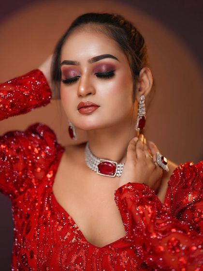 Sushma Manjunath - Bridal & Event Makeup and Styling Glamorous Reception & Party Styles photo 76