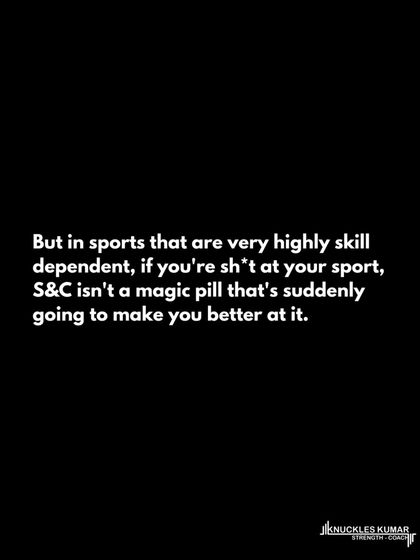 Strength training for different sports doesn't look that different. Whether for basketball, tennis, powerlifting, or rugby, the goal in the gym is to build the general physical qualities that underpin performance. The best "sport-specific" training is the sport itself.