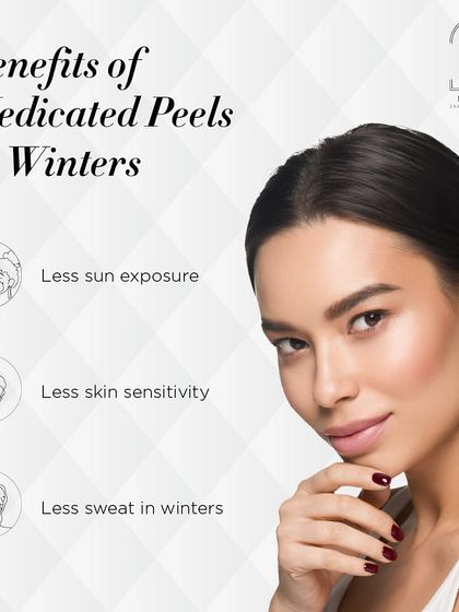 Winter is the perfect season for medicated peels due to less sun exposure, reduced skin sensitivity, and less sweat, allowing for optimal healing.