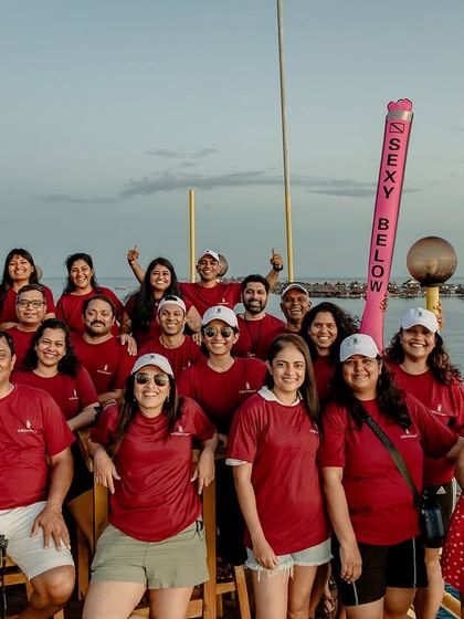 The Sipadan 2024 group photo. So many amazing divers, so many incredible dives.