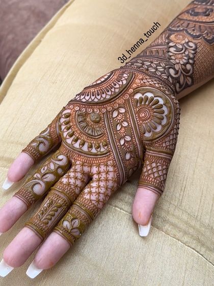 3D Henna Touch - Festive & Occasional Mehndi Intricate Indo-Arabic & Fusion Styles photo 9